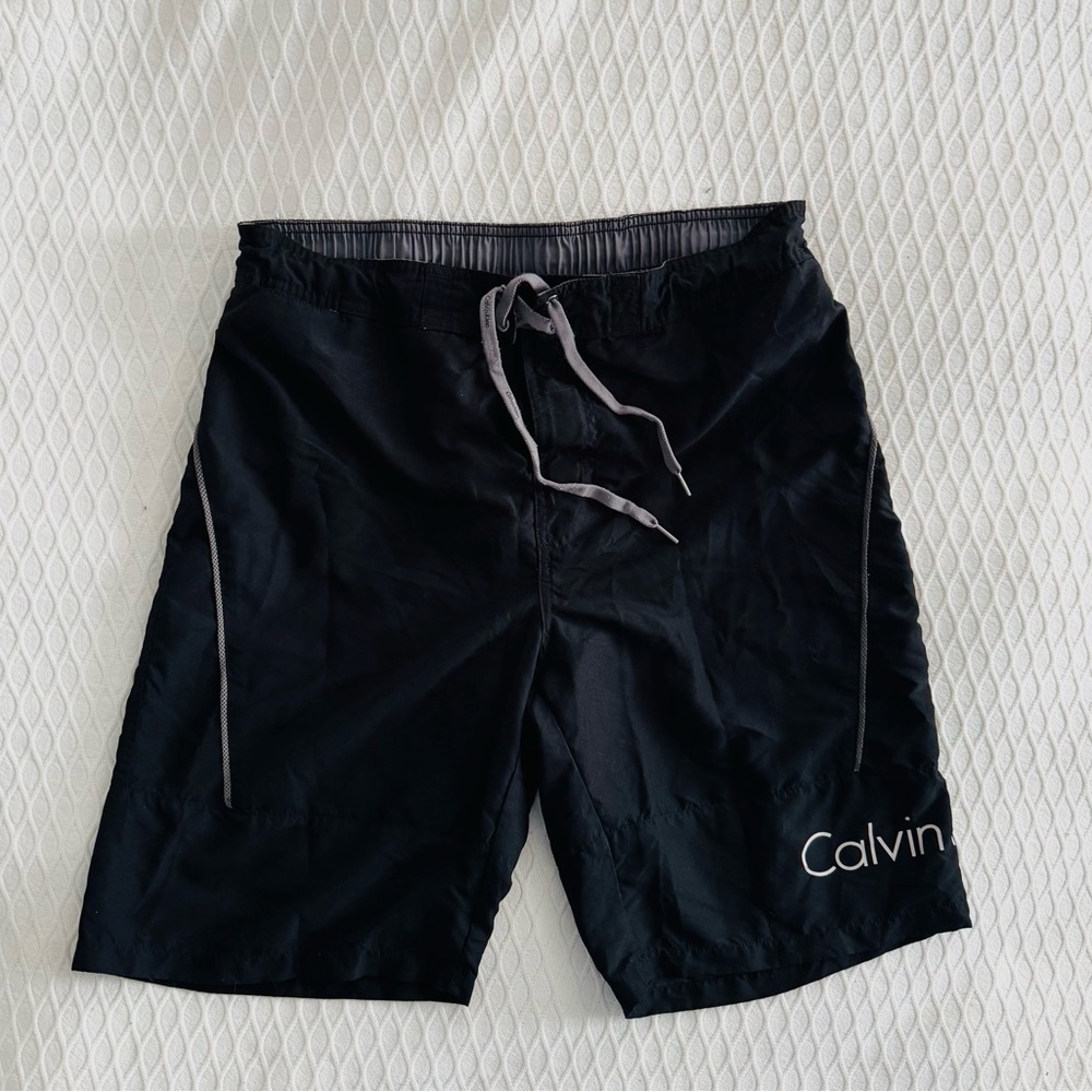 M Calvin Klein Black/Grey Swimwear